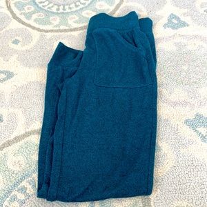 Teal joggers